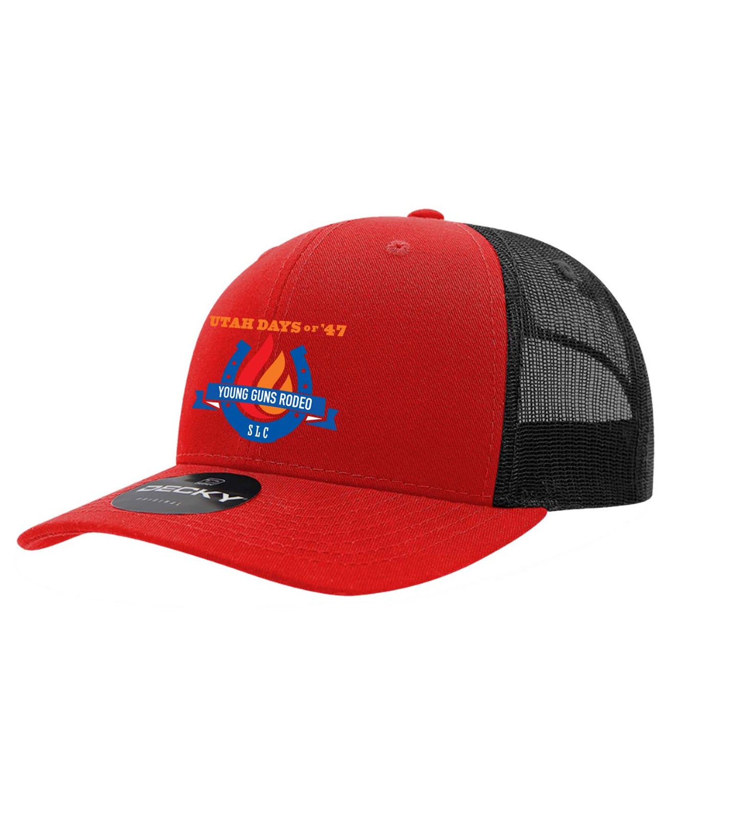 Young Guns Cap - Red/Black